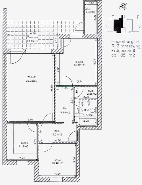Haus 2 - Wohnung i, Erdgeschoß